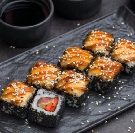 Black Самурай с тунцом