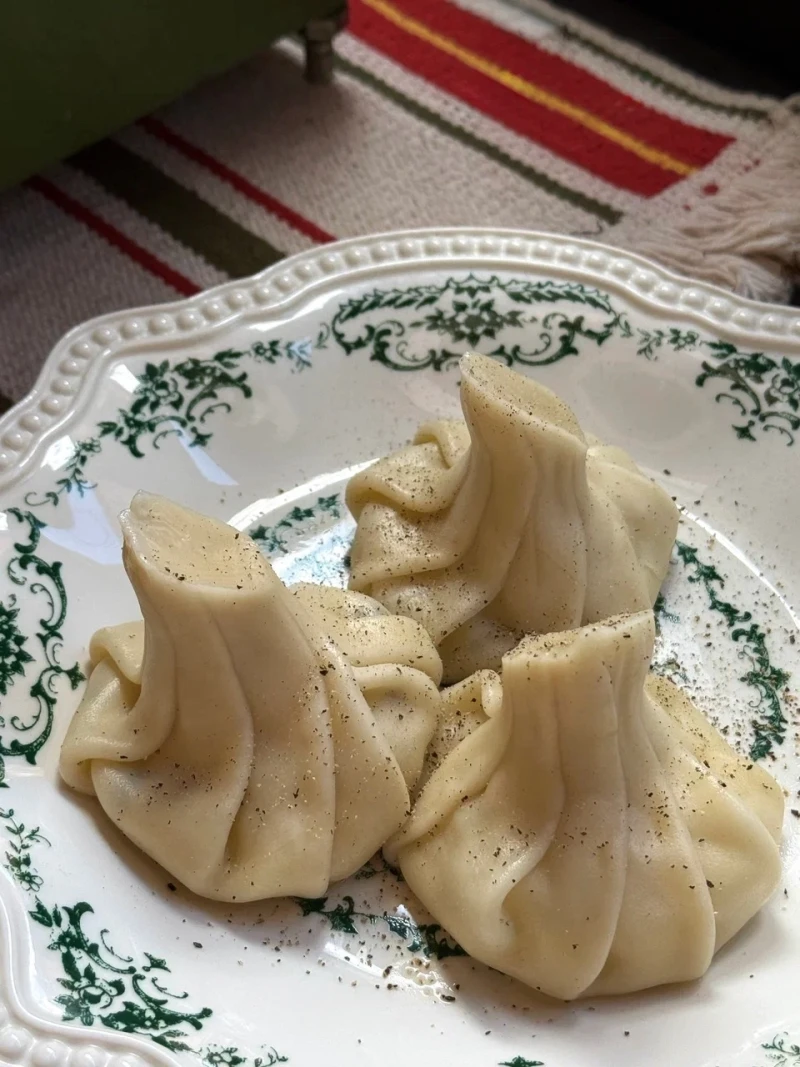 Хинкали с бараниной