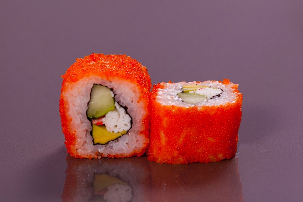 Калифорния с крабом (сурими)