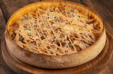 Мясная пицца (Чикаго пицца)