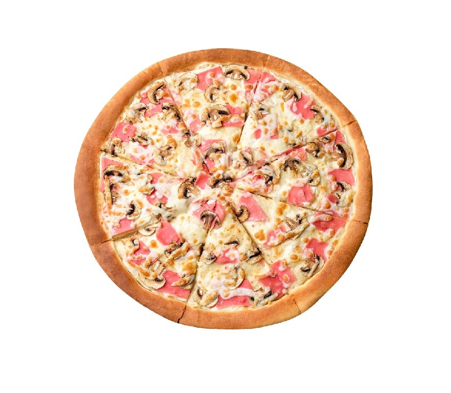 Ветчина и грибы 33см