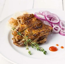 Шашлык из филе бедра цыплёнка