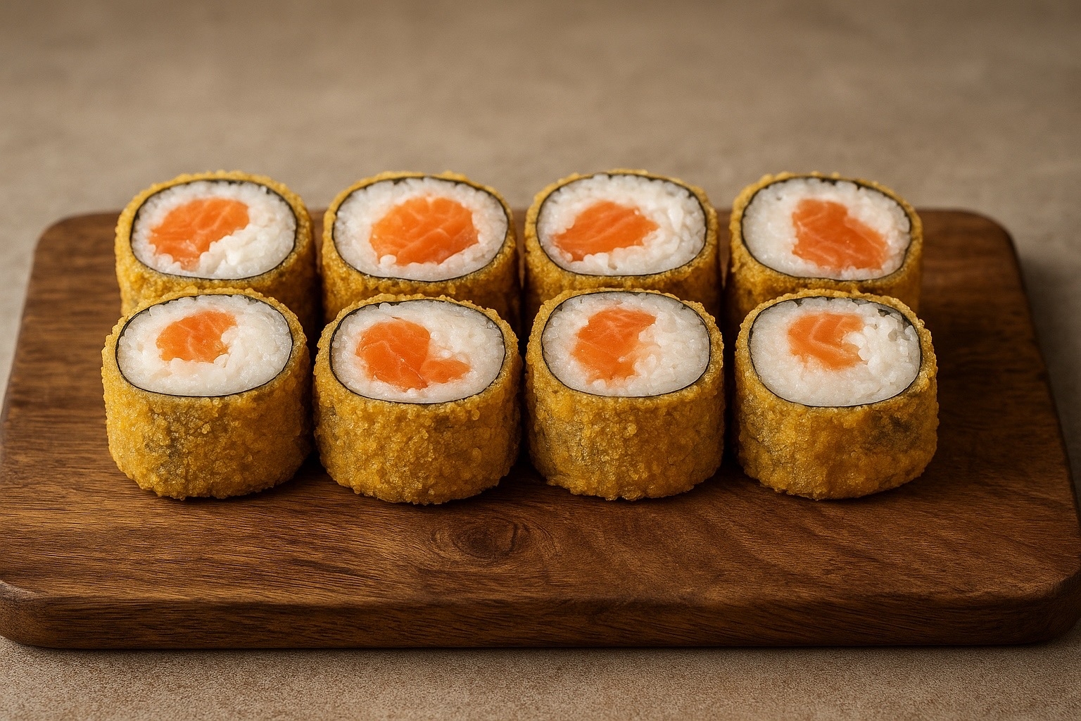 Жареный сяке 