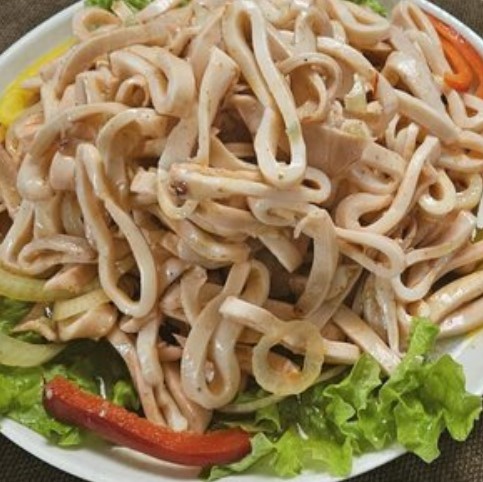 Кальмар маринованный