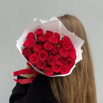 Букет из 25 кенийской розы