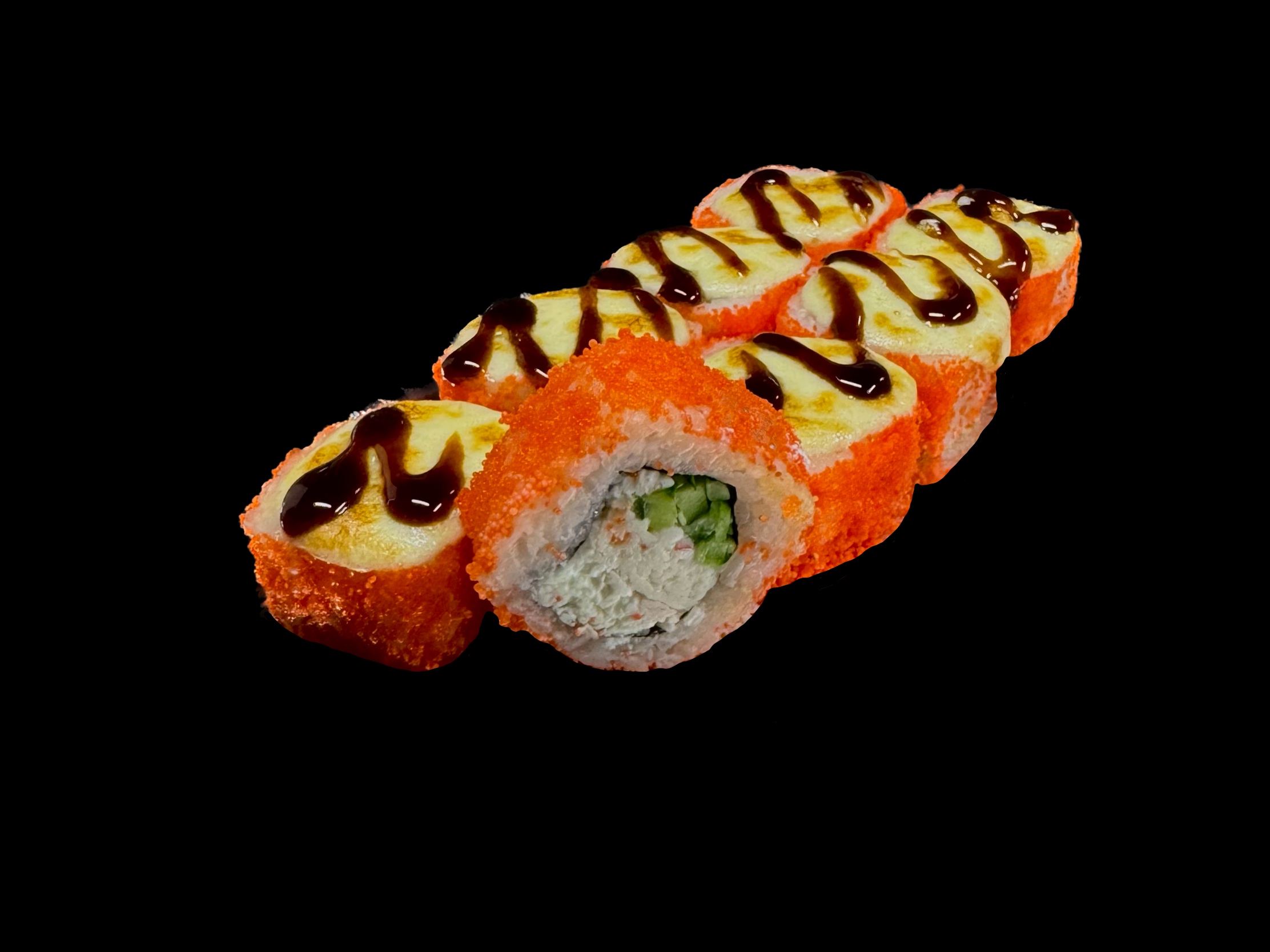 Калифорния запеченная (грибной)