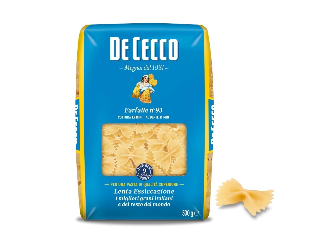 Паста De Cecco №93 Фарфалле