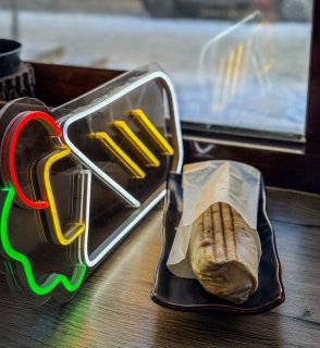 Шаверма свиная по-тайски