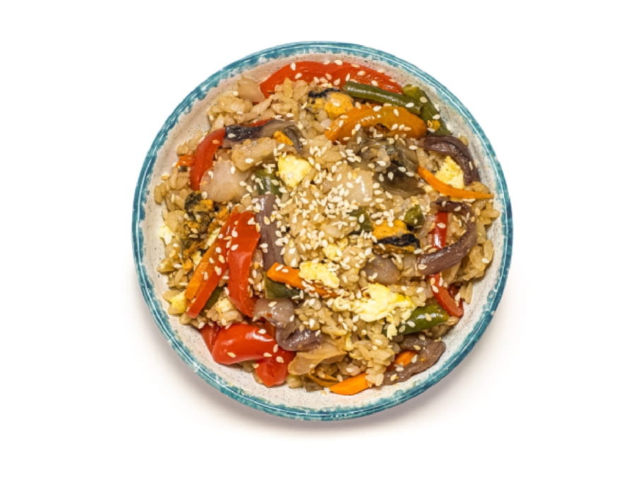 Тяхан с морепродуктами