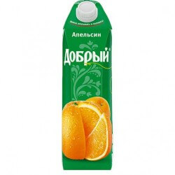 Сок Добрый 1 л Апельсин