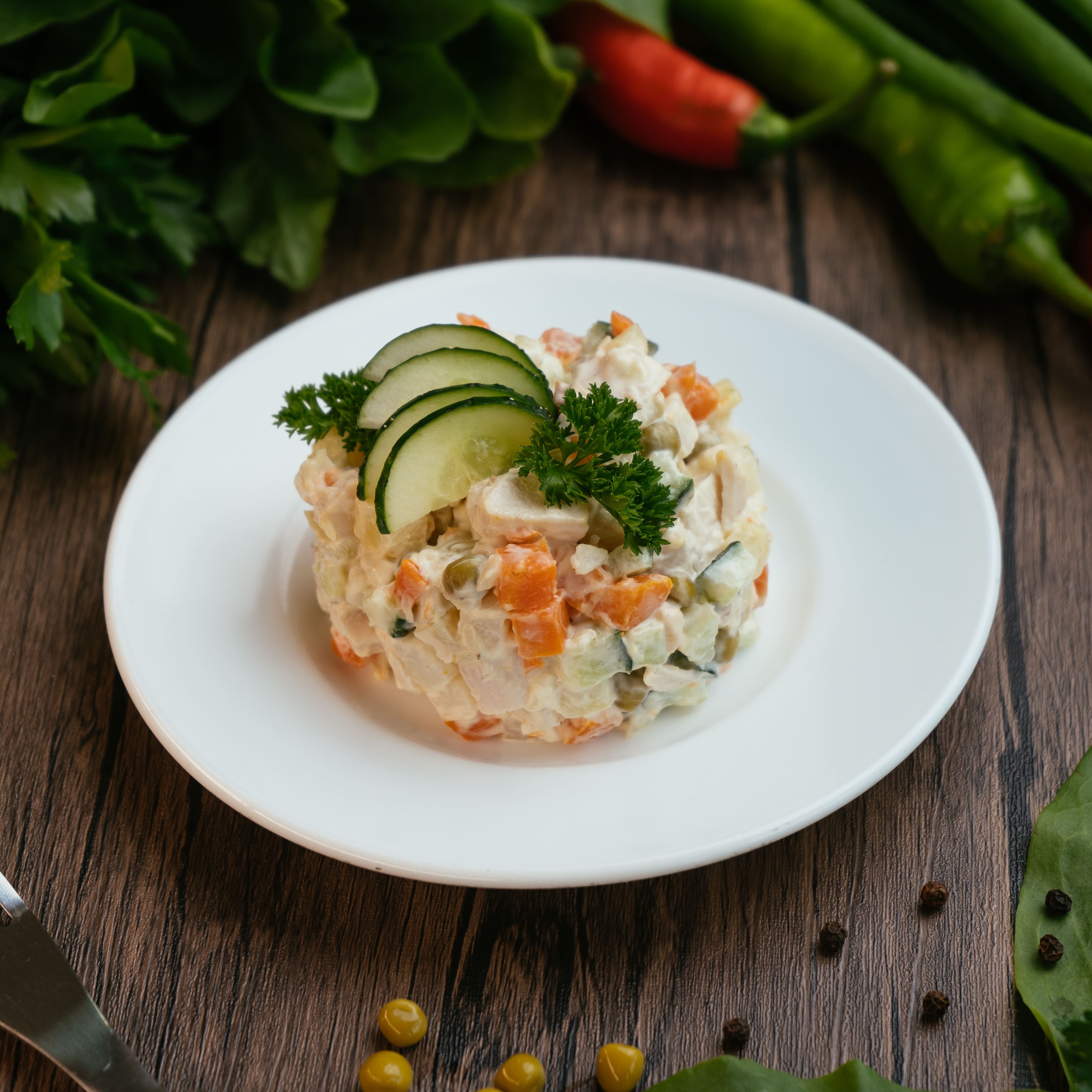 Зимний с курицей