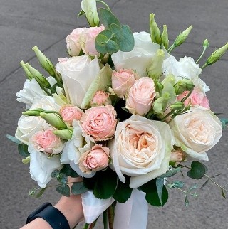 Свадебный букет "Радость встречи"