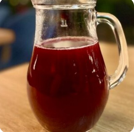 Морс из клюквы