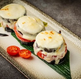 Шарлотка из баклажан / Eggplant charlotte