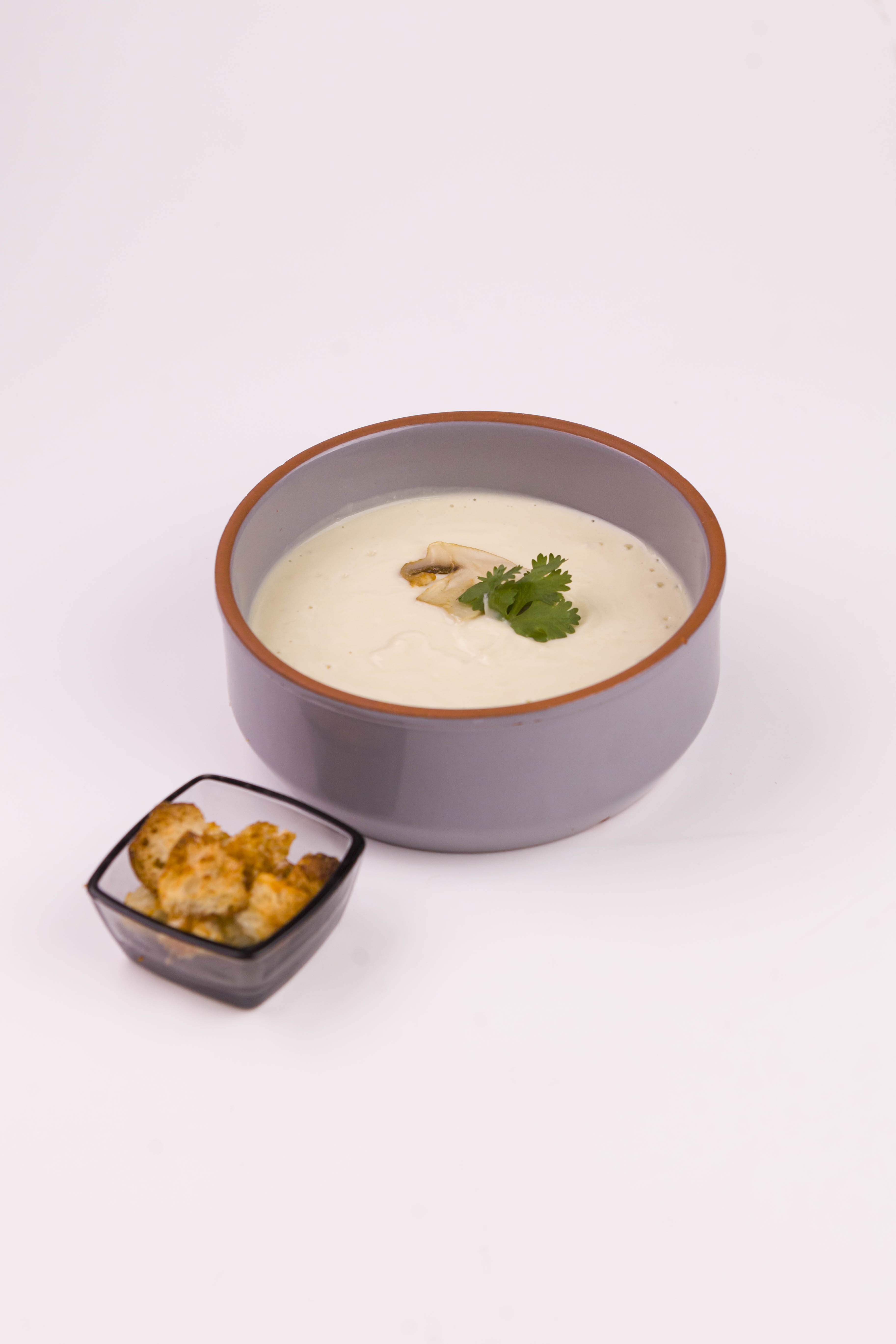 Суп крем грибной