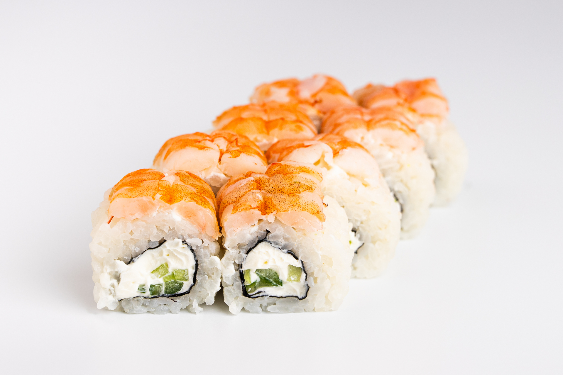 Филадельфия ролл с креветками