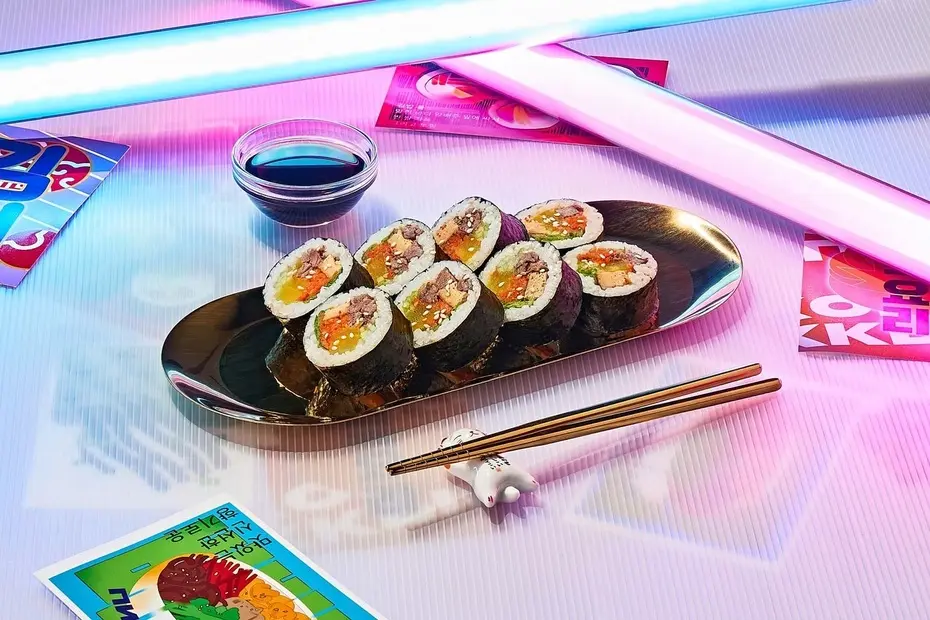 Кимпаб с говядиной