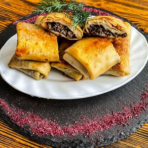 Блинчики с мясом