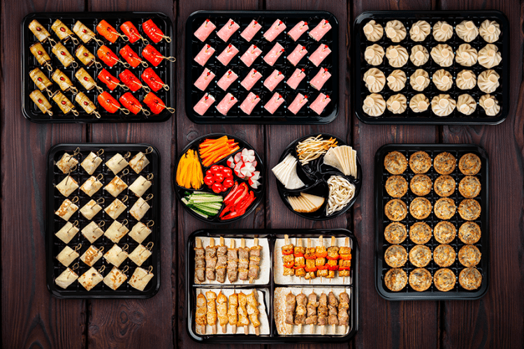 На 12-14 персон Осенний фуршет