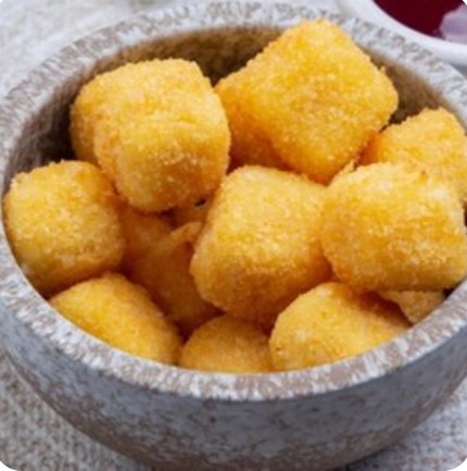 Жареный сыр Камамбер с джемом