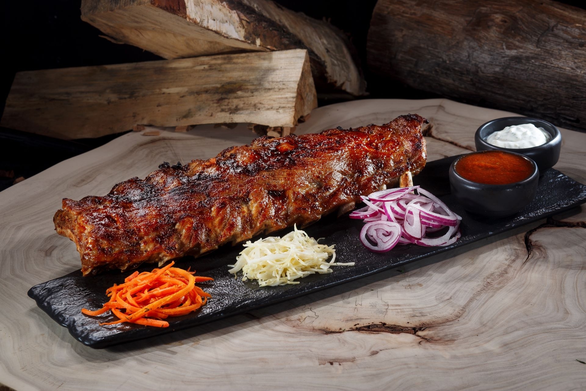 Патронаш из свиных ребрышек