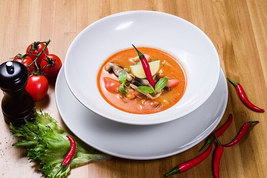 Том Ям Кай с курицей