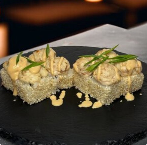 Запеченный с курицей