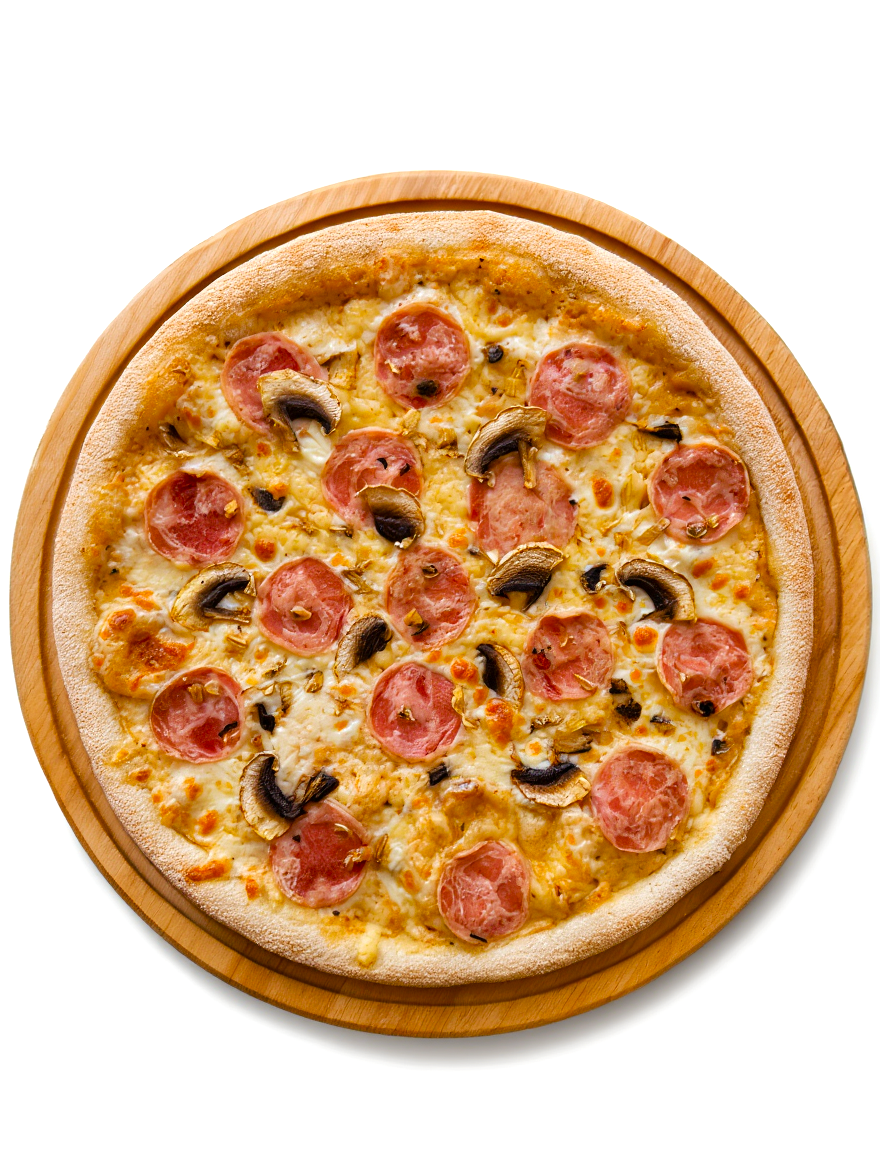 Ветчина и грибы