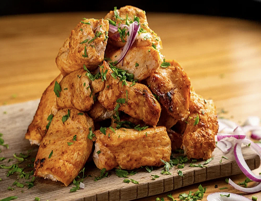 Шашлык из куриной грудки 1 кг