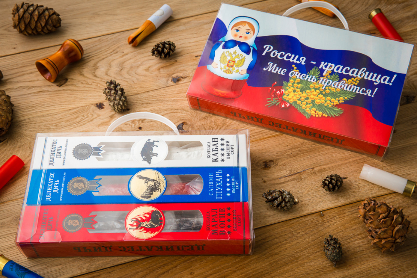 Подарочный набор ТРИКОЛОР «Россия - красавица! Мне очень нравится»
