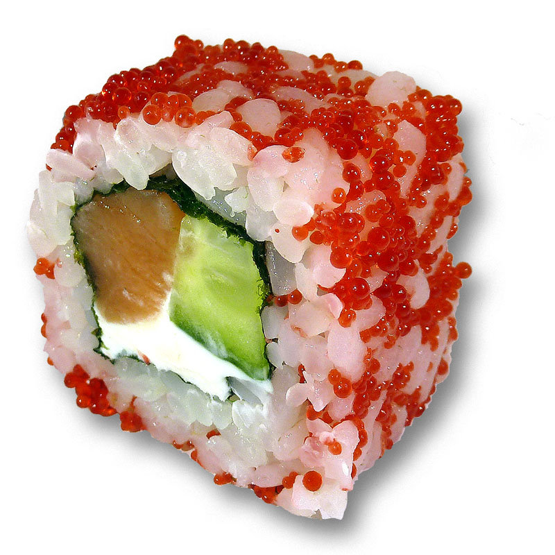 Калифорния с лососем