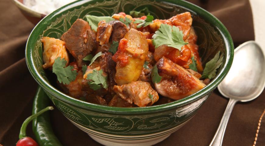 Жаркое по-домашнему из говядины 