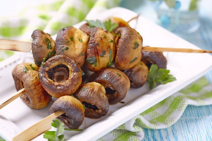 Шашлык из грибов