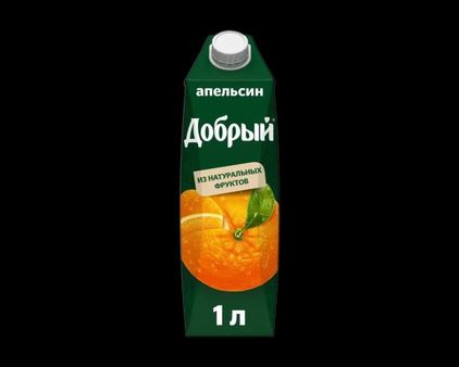 Сок добрый апельсин 1 л