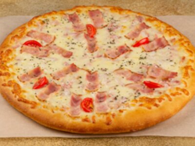 Пицца Чиз Карбонара большая