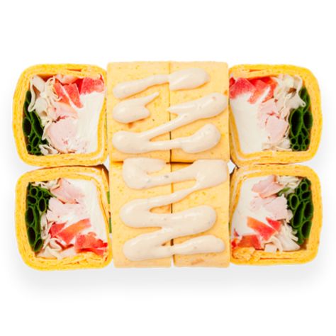 Тортилья с копченой курицей