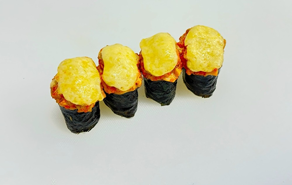 Сет запеченых гунканов с лососем