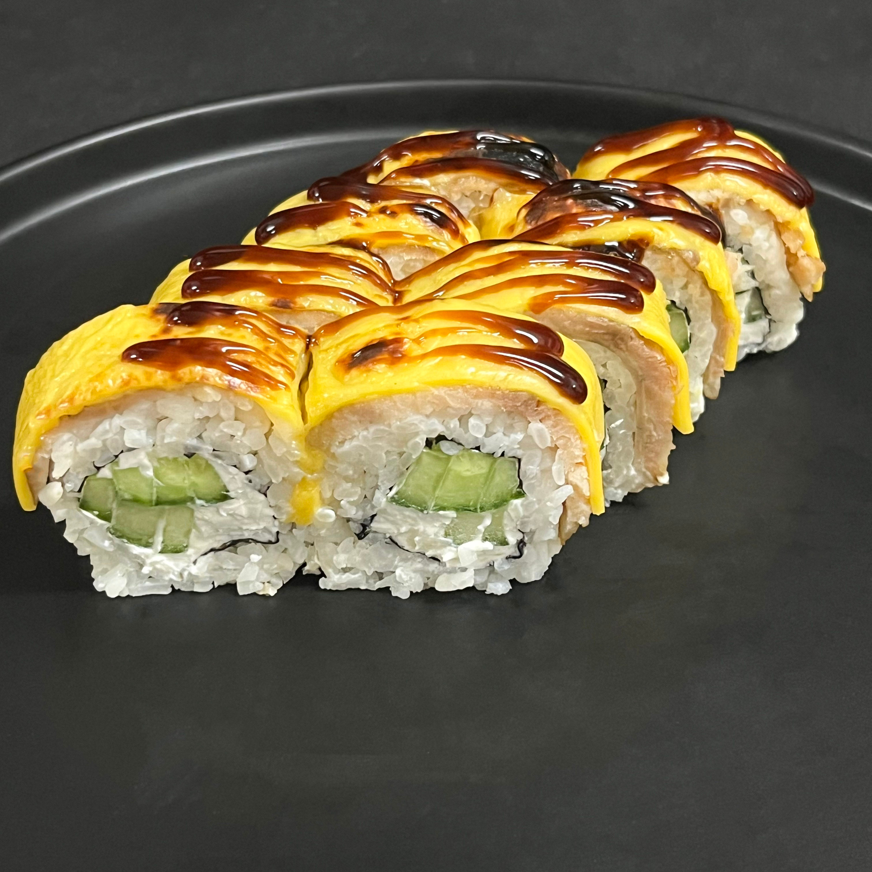 Чеддер Филадельфия с угрём