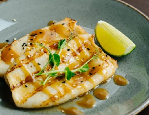 Кальмар в соусе манго