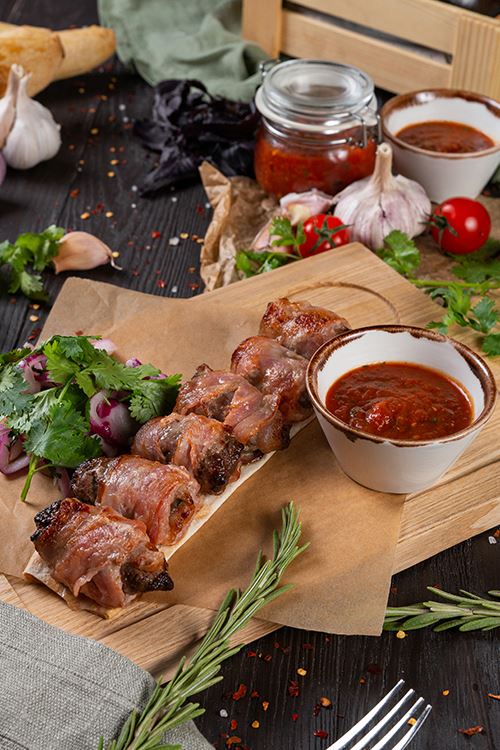 Шашлык из печени