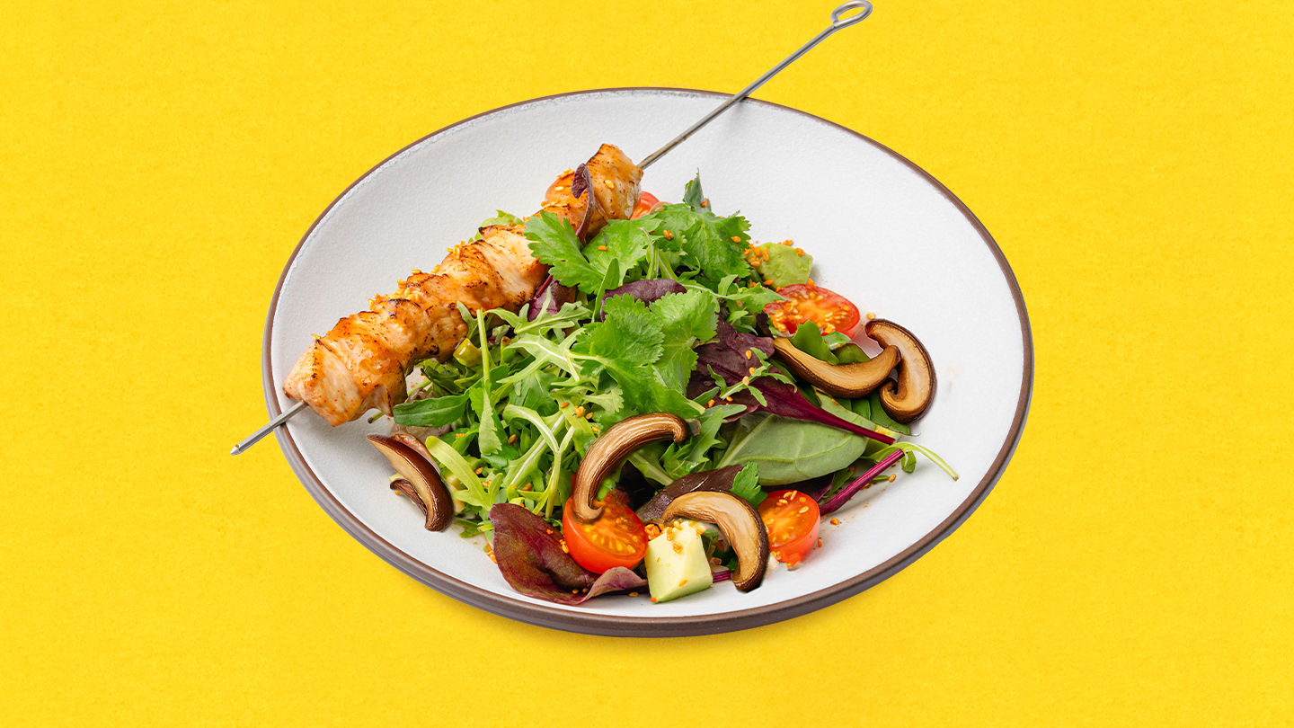 Салат с курицей