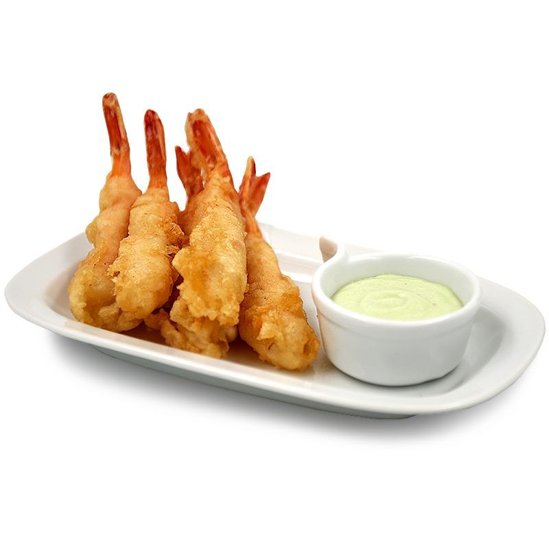 Креветки темпура