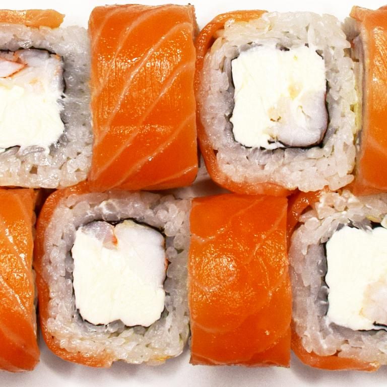 Филадельфия с креветкой.