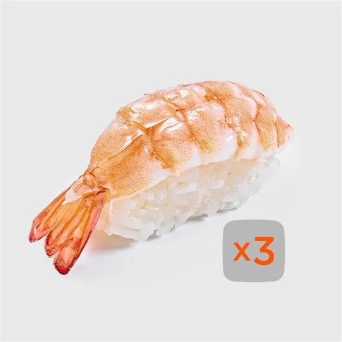 Суши креветка 3шт