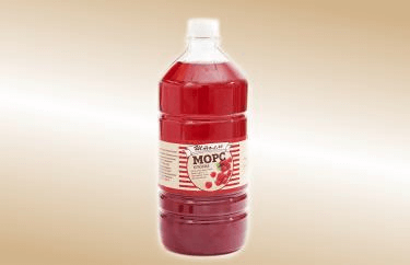 Морс из клюквы 1л