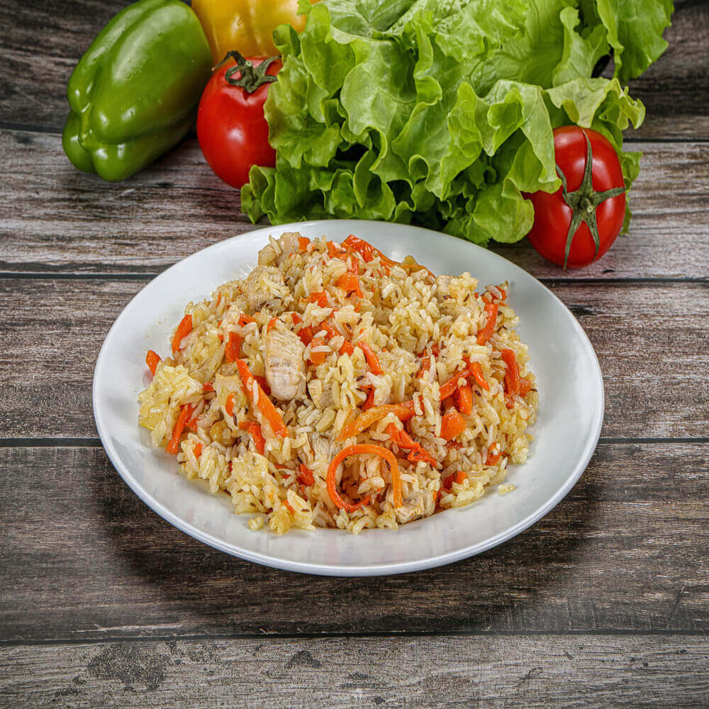 Плов с курицей