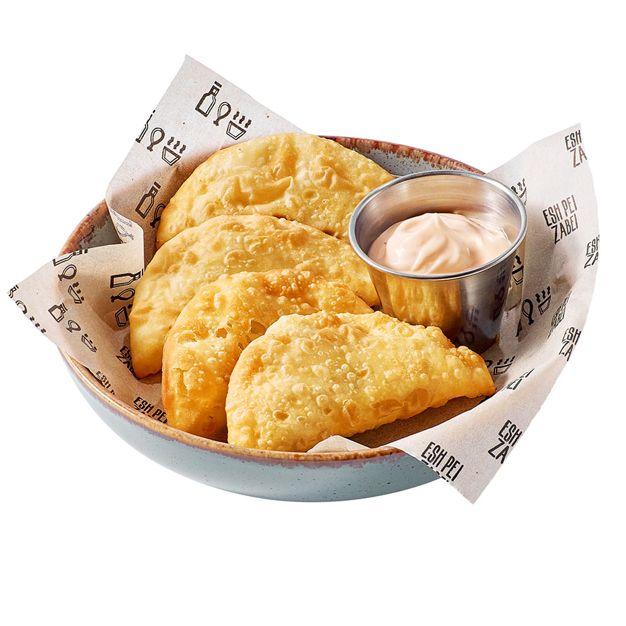 Чебуреки с курицей