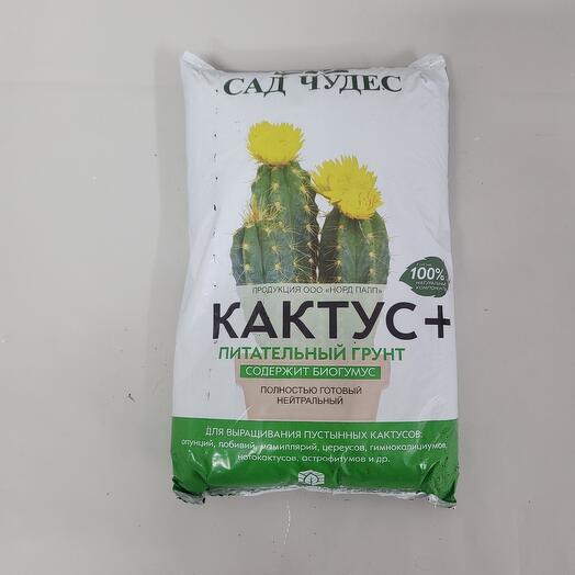 Питательный грунт доя кактусов и сиккулентов