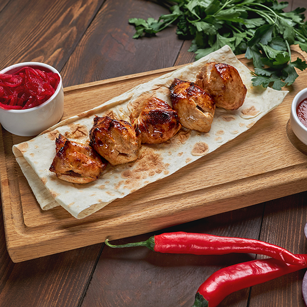 Шашлык из куриной грудки