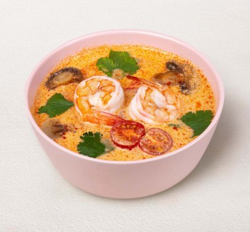 Том ям с креветками